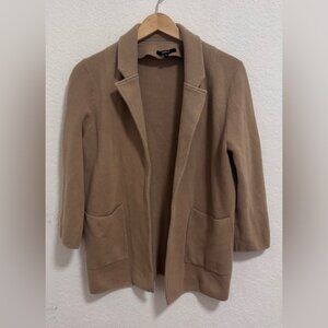 Quince organic cotton sweater blazer